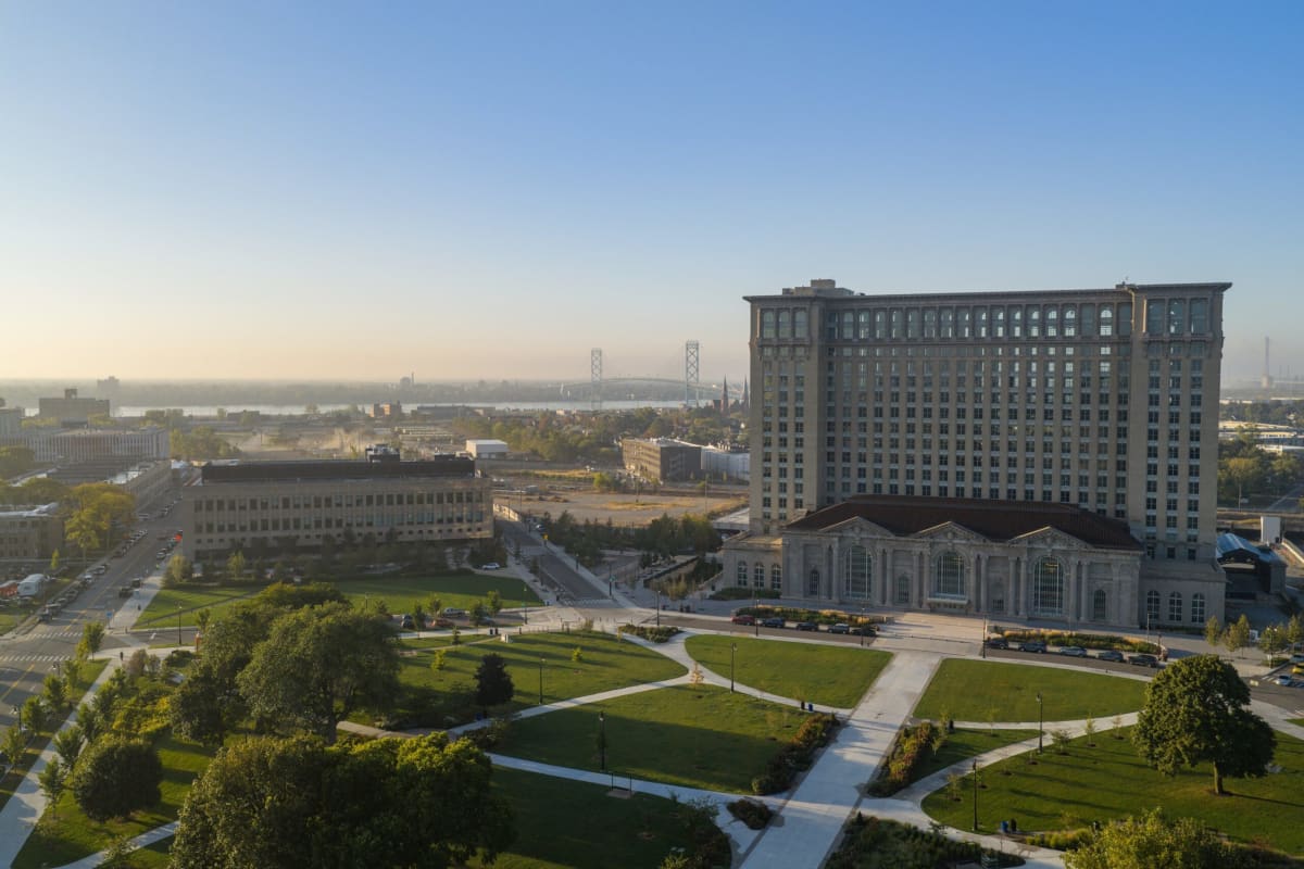 Detroit's Michigan Central Station Creates 5,820 Jobs