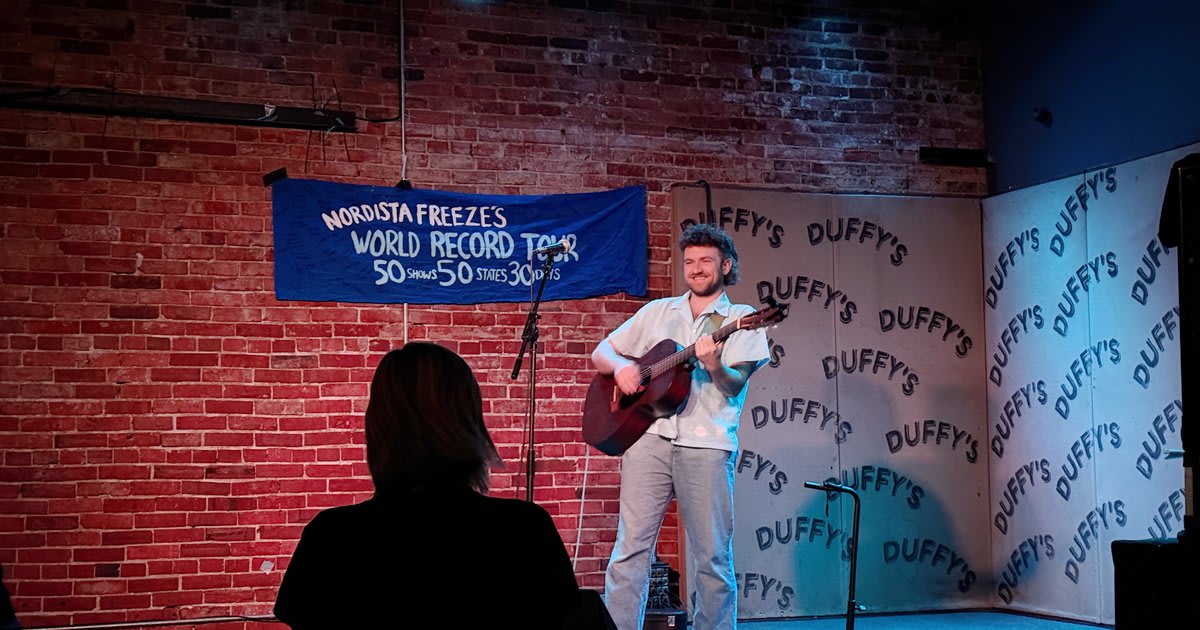 Singer Aims for World Record: 50 States in 30 Days