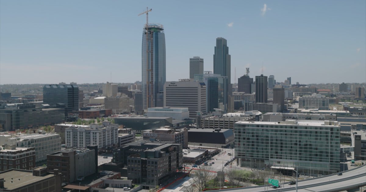 Omaha city skyline showing urban landscape where youth will lead climate solutions