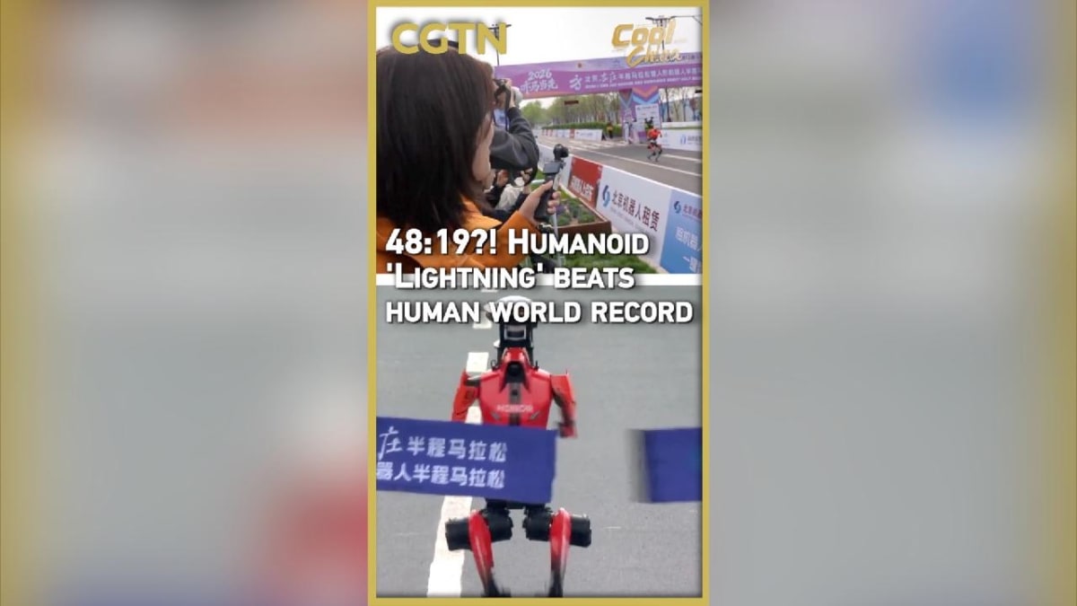 Robot Runs Half Marathon in 48 Minutes, Beats Human Record