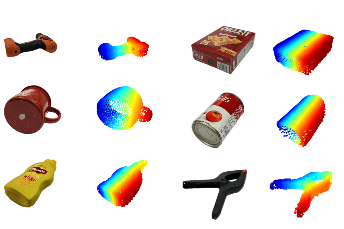 Three-dimensional reconstructed shapes of hidden objects created using AI and wireless signals
