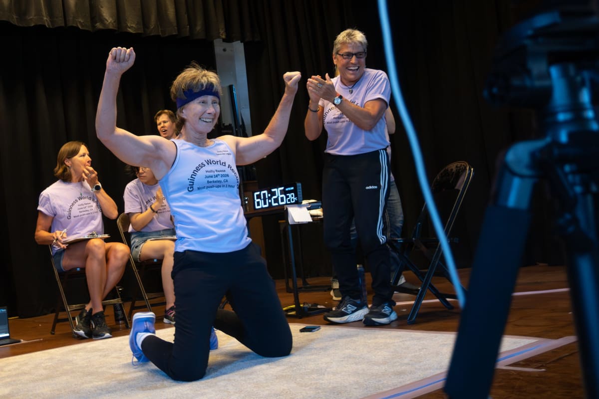 64-Year-Old Crushes Pushup Record After Beating Rare Disease