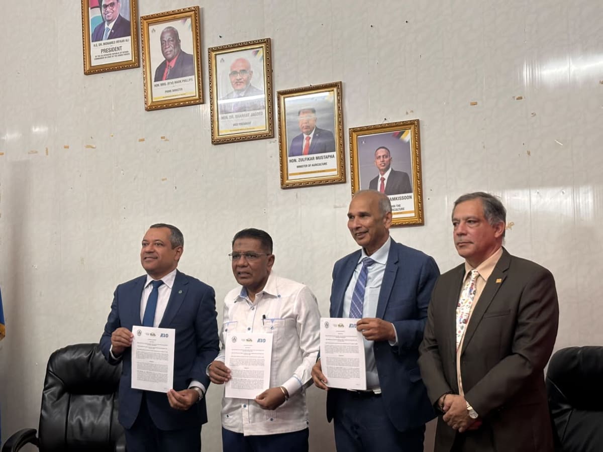 Guyana and Brazil Launch Caribbean Agriculture Innovation Hub