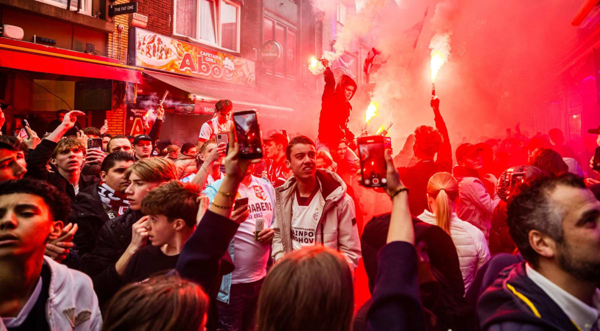 Eindhoven Erupts as PSV Wins 27th Dutch League Title