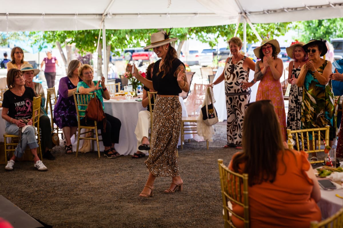Colorado Cancer Survivors Walk Runway at Wellington Show - Image 3