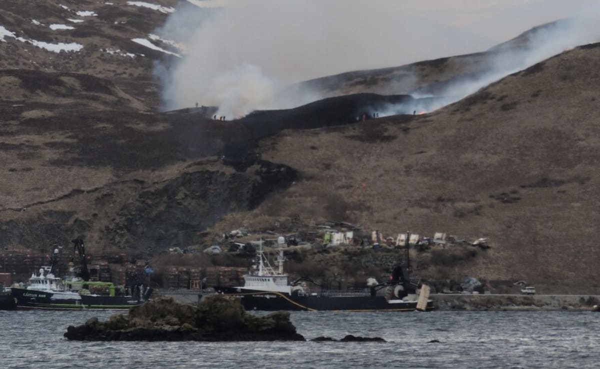 Alaska Volunteers Battle Tundra Fire in Pyramid Valley - Image 3