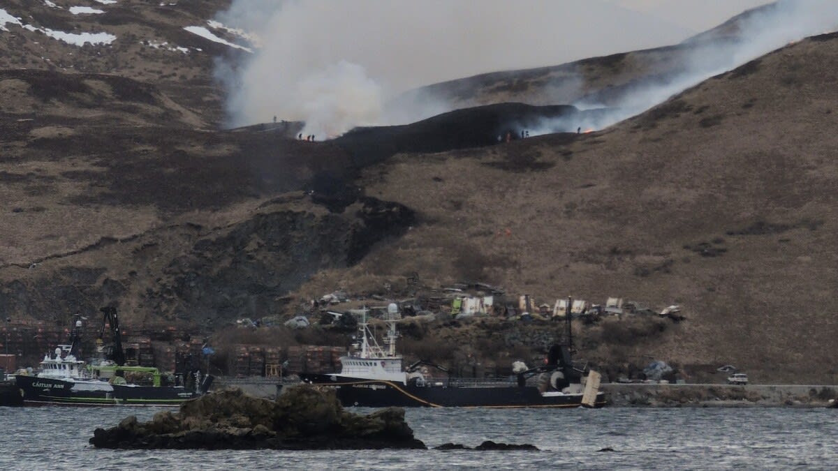 Alaska Volunteers Battle Tundra Fire in Pyramid Valley - Image 2