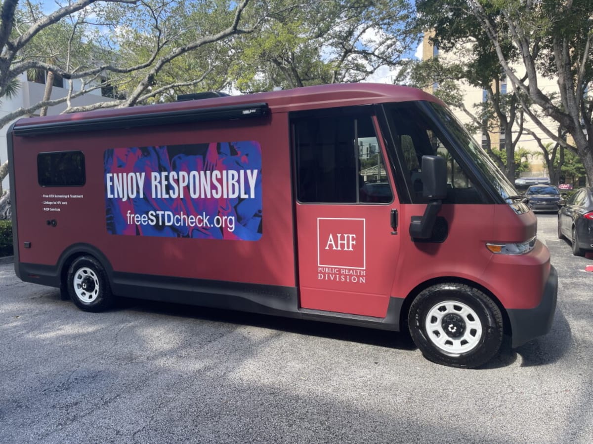Electric Van Brings Free STI Testing to South Florida - Image 3