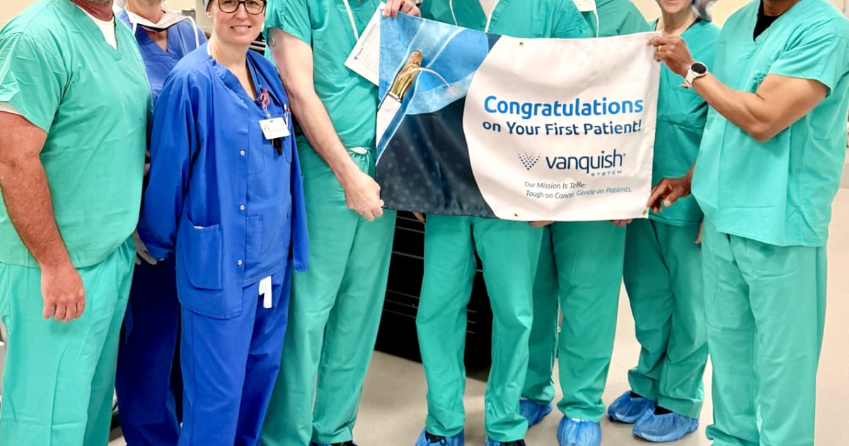 Virginia Doctors Use Steam to Treat Prostate Cancer