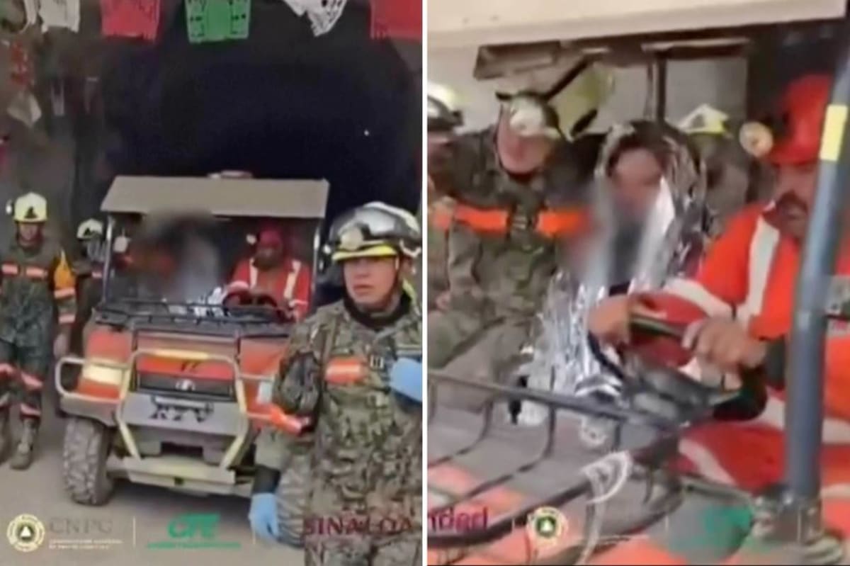Mexican Miner Rescued After 14 Days Trapped Underground - Image 2