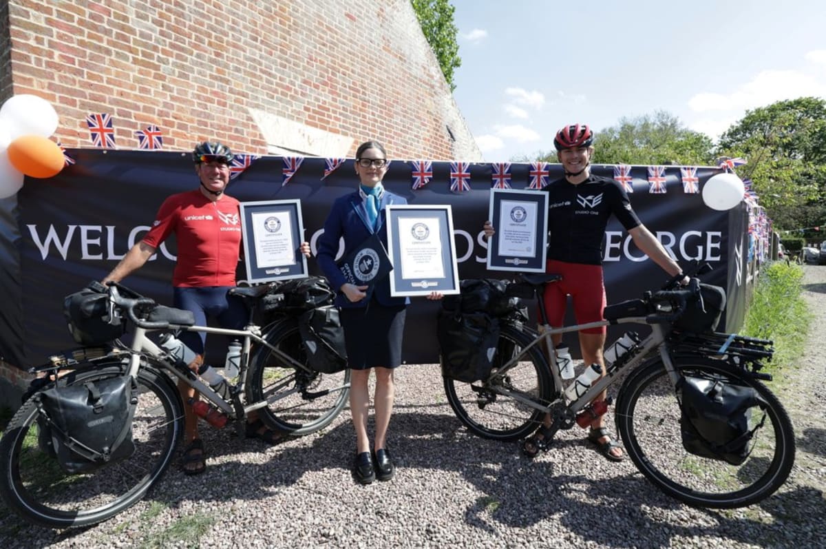 Father and Son Bike 18,000 Miles, Break 3 World Records - Image 5