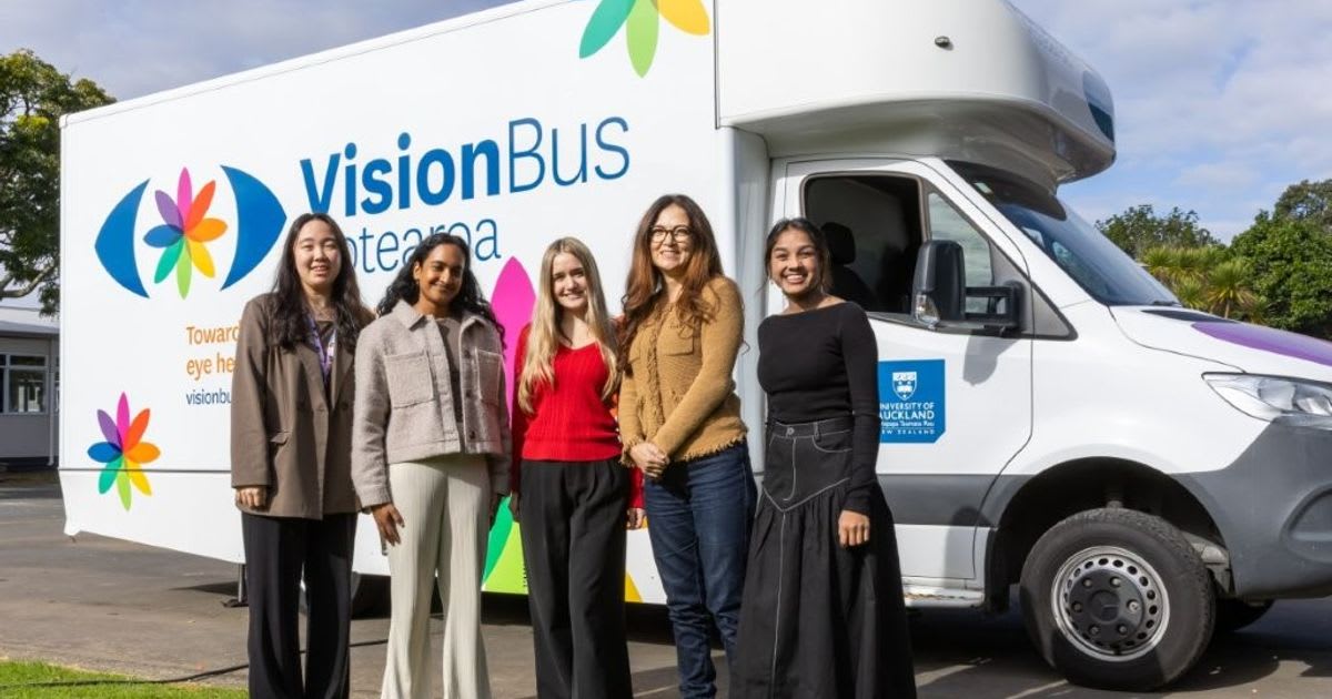 Auckland Vision Bus Raises $100K for Kids' Eye Care