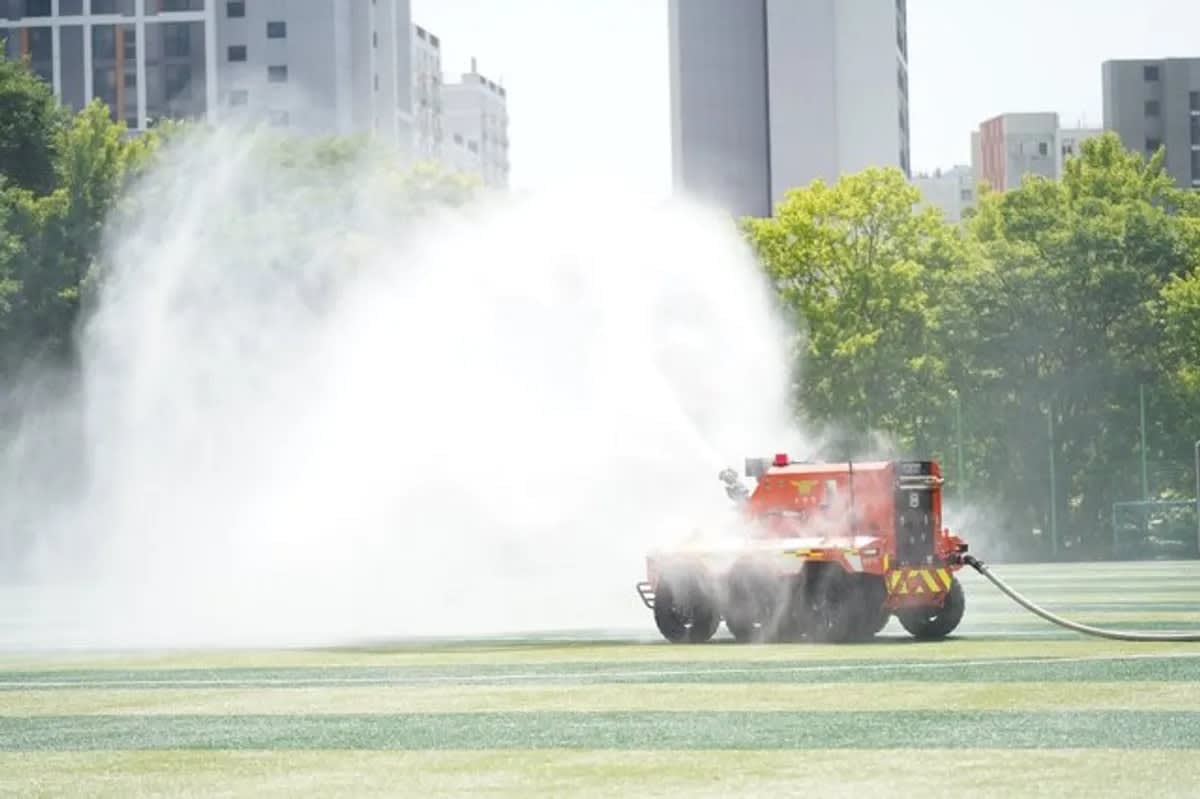 South Korea Deploys AI Firefighting Robots to Save Lives