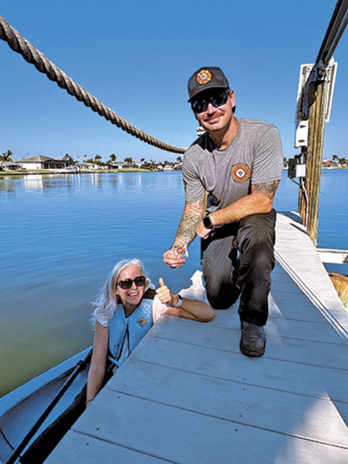 Cape Coral Neighbors Save Coyote Pup from Drowning - Image 5