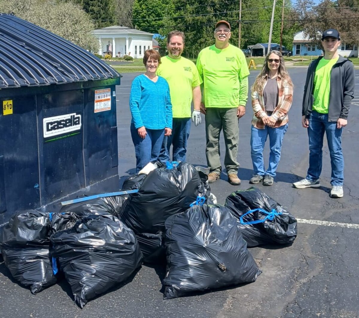 Panama Village Cleanup Fills Dumpster, Eyes Bigger Turnout - Image 5