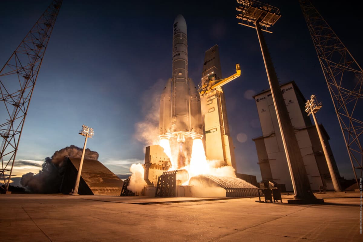Europe Completes 4-Satellite Radar Fleet Watching Earth