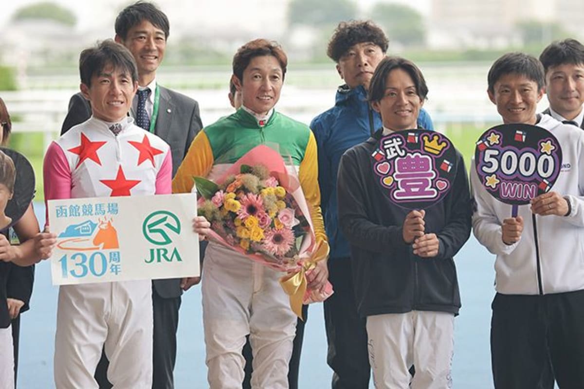 Japan's Yutaka Take, 57, Rides Into History With 5,000 Wins