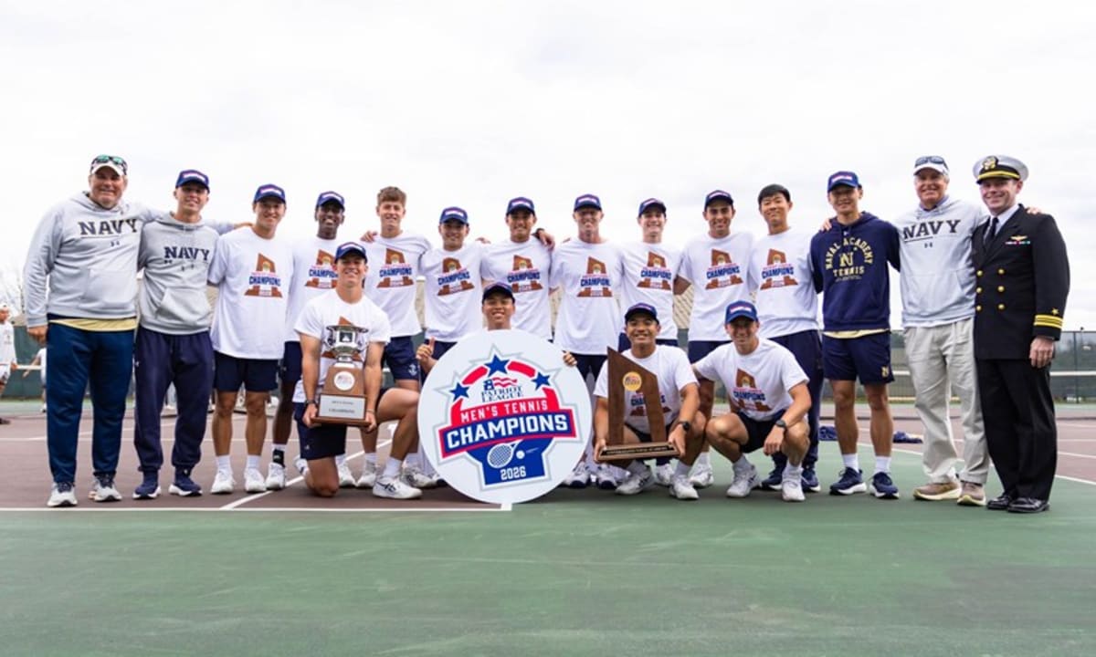 Navy Upsets Top Seed Lehigh to Win 16th Tennis Title