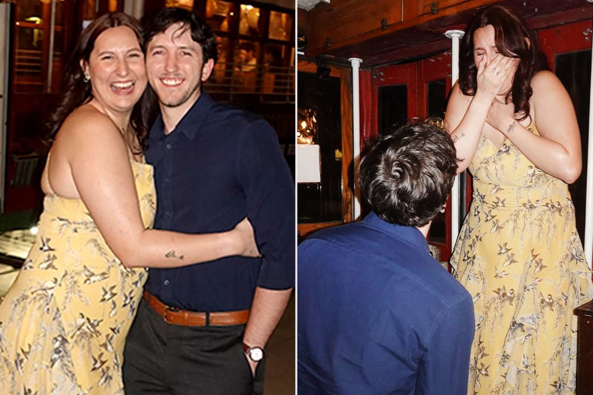 Dallas Trolley Proposal Surprises Woman with 20 Loved Ones