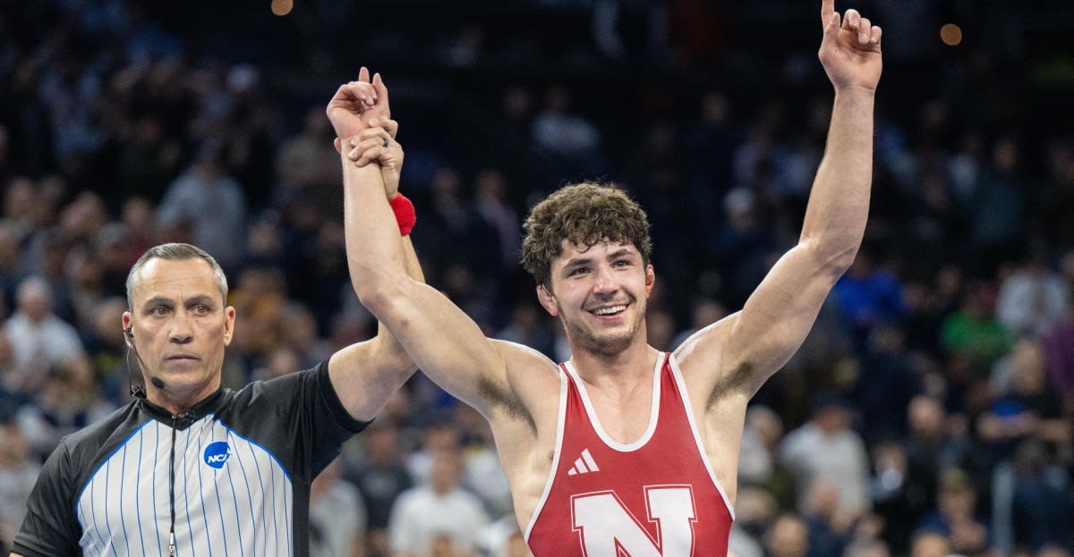 Nebraska Wrestler Ridge Lovett Defeats Olympic Medalist