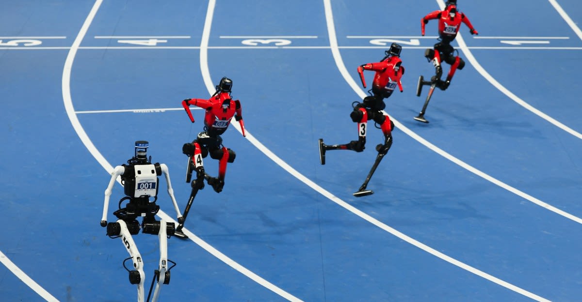 Robots Break Usain Bolt's 100m Record in Beijing