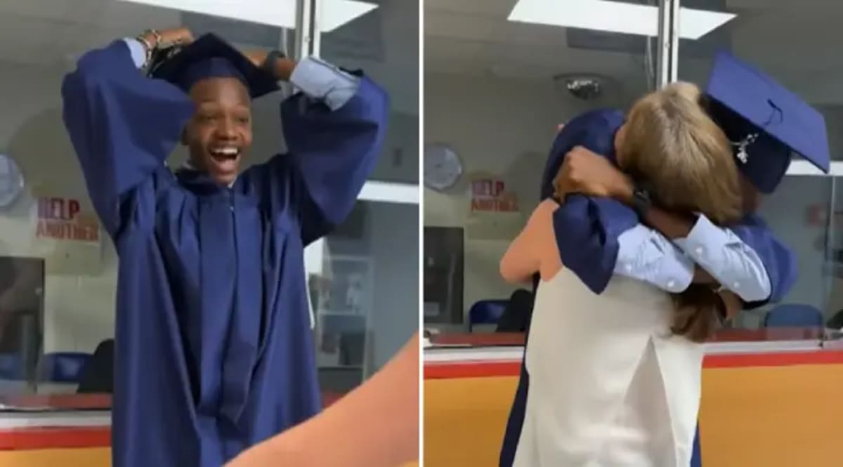 Doctor Flies 1,500 Miles to Keep Graduation Promise