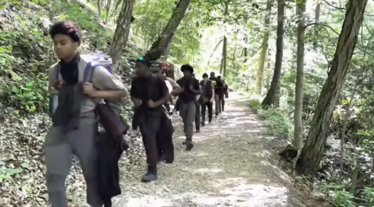 Newark School's 55-Mile Hike Builds Freshmen Into Leaders