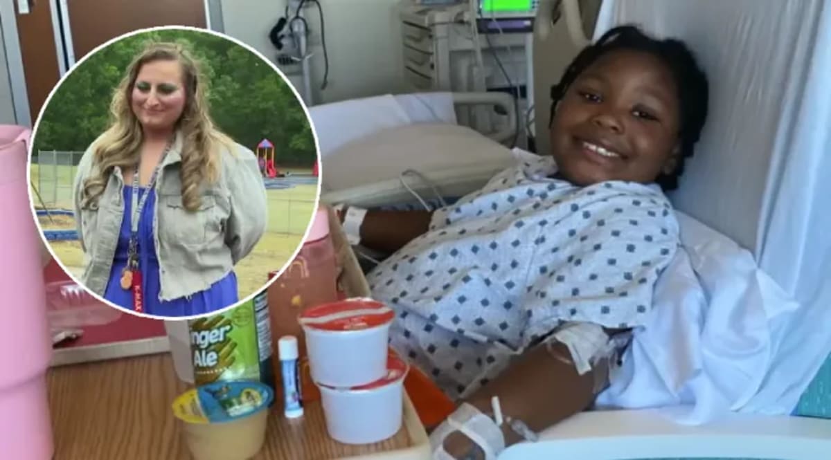 Music Teacher Visits Student Fighting 20-Pound Tumor