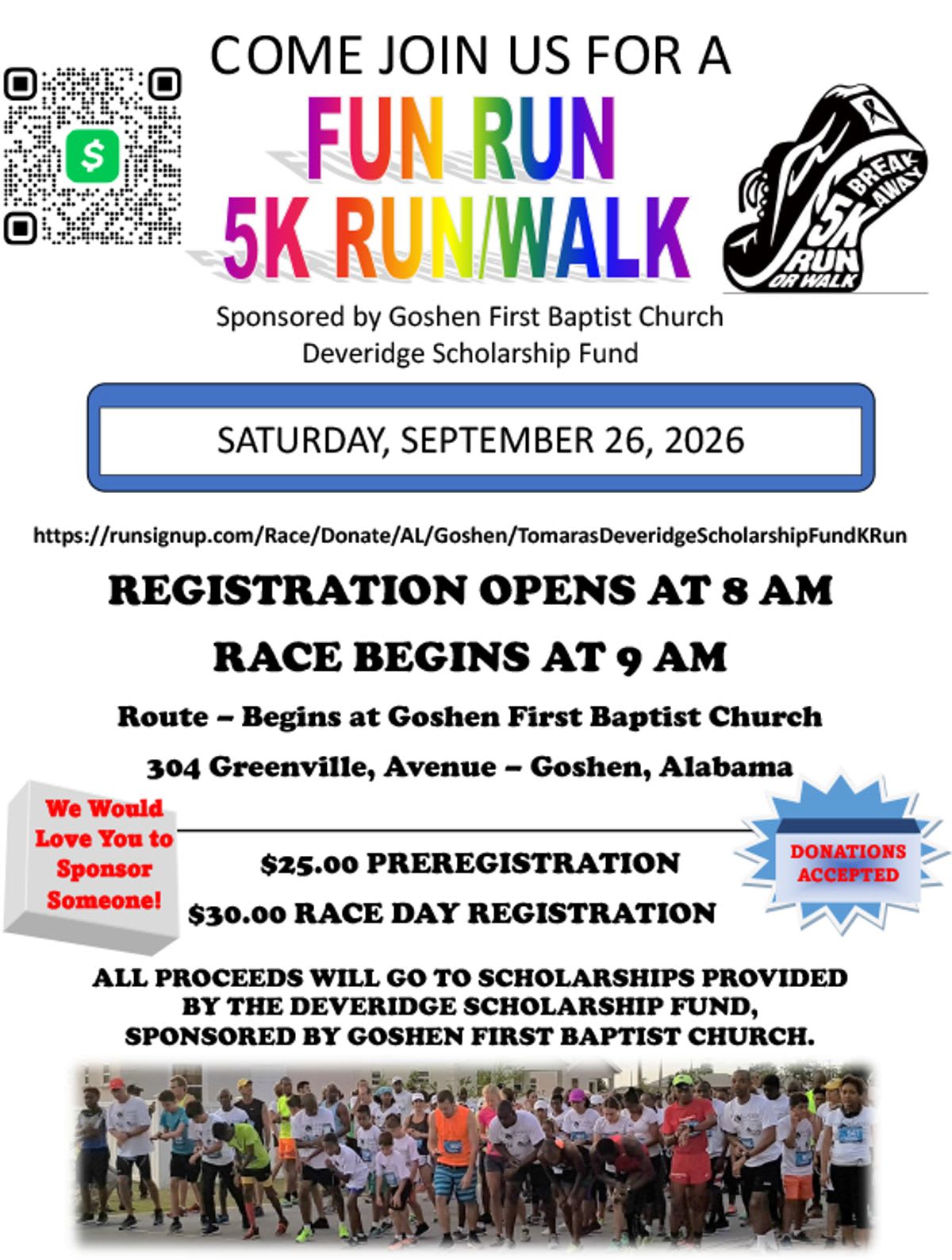 Alabama Town Honors Student With 24th Annual Scholarship 5K