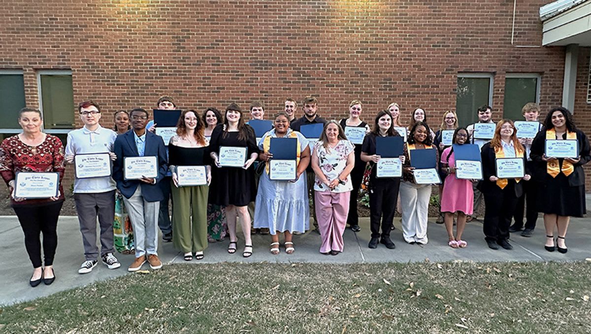 College of The Albemarle Welcomes Largest Honor Society Class