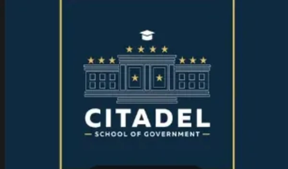 Graduates in academic regalia at Citadel School of Governance ceremony in Lagos, Nigeria