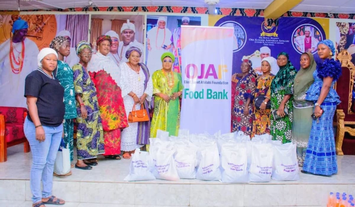 Nigerian Queen Feeds Families Through 2-Year Food Bank