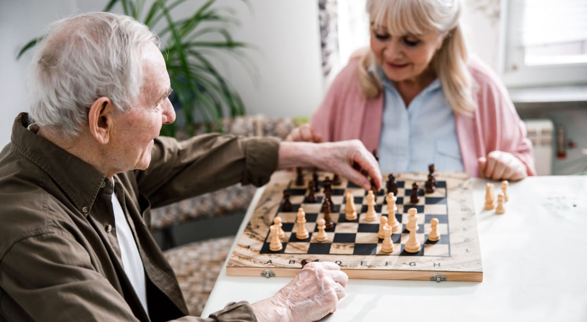 Mature man sitting comfortably in armchair wearing v-neck sweater, working as senior caregiver