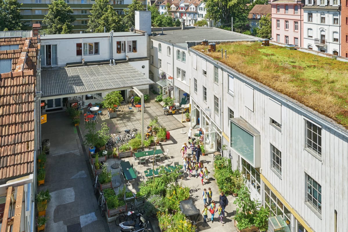 Swiss Architect Cuts Building Emissions 66% Using Old Parts