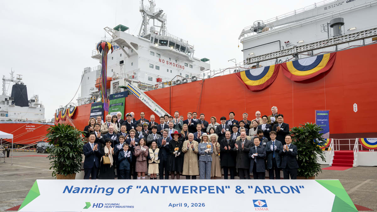 World's First Ammonia Ships Launch in South Korea - Image 2