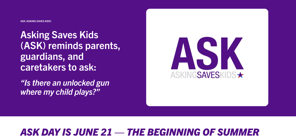 ASK Day June 21: One Question Prevents Child Gun Accidents