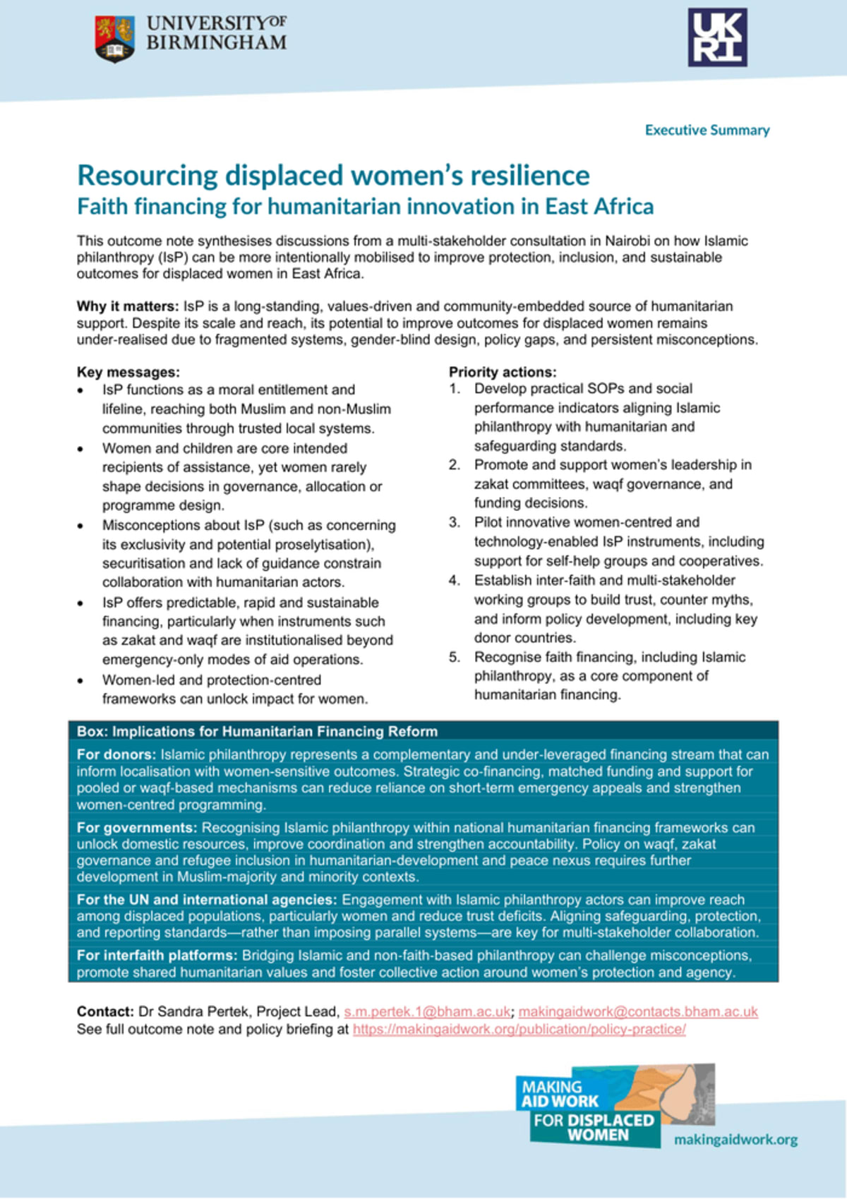 East African women gathered in community consultation discussing humanitarian support and faith-based financing programs