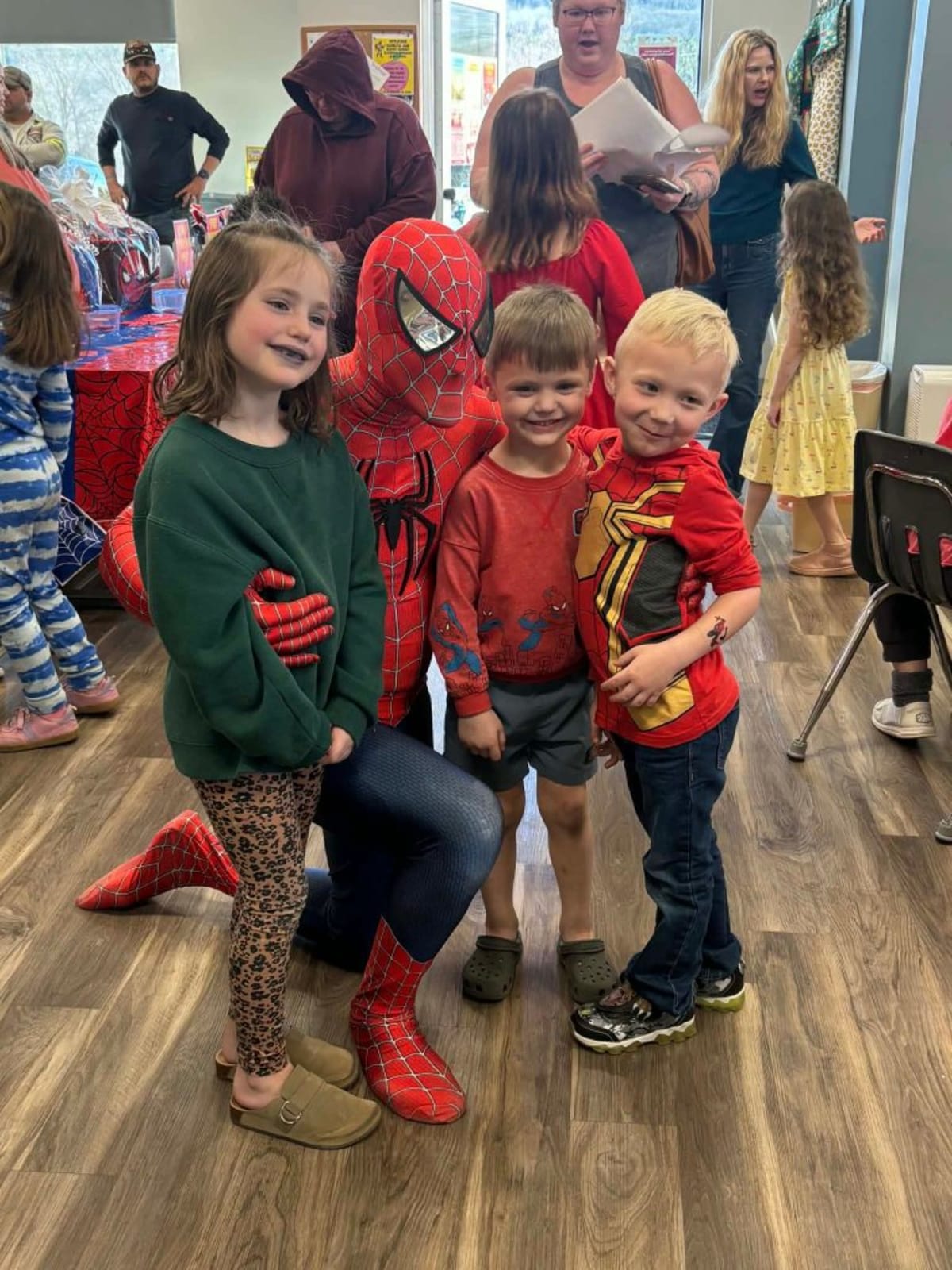 Army Vet Brings Spider-Man to Life for River Valley Kids - Image 5