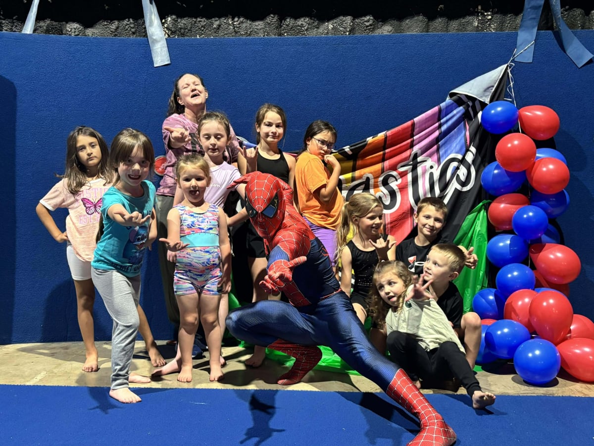 Army Vet Brings Spider-Man to Life for River Valley Kids
