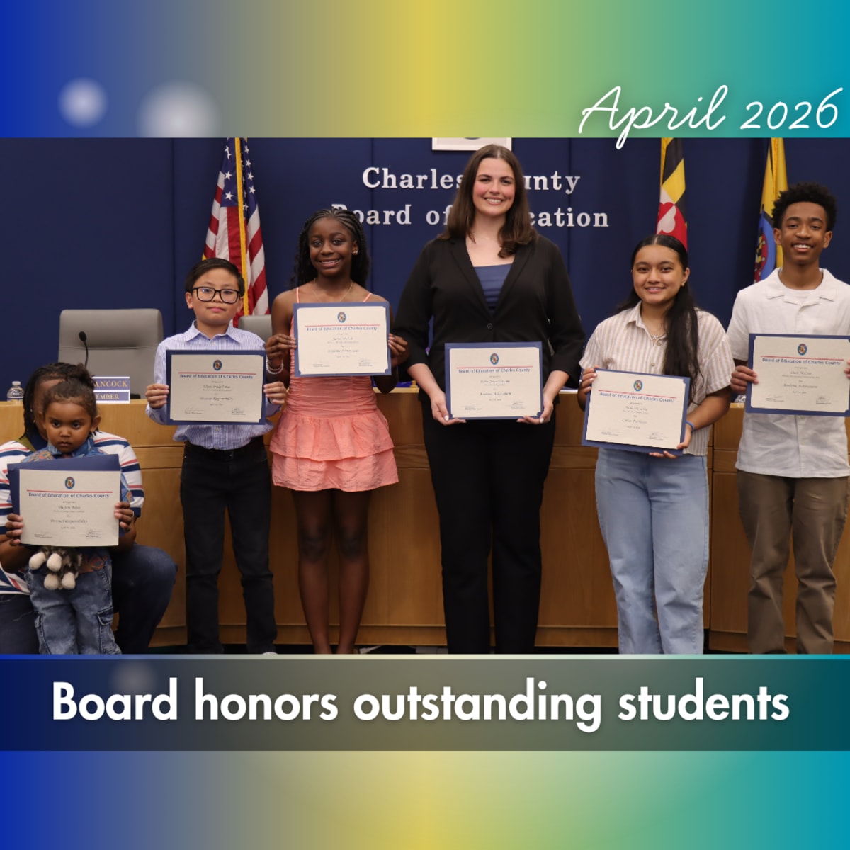 Maryland Students Honored for Growth and Academic Excellence