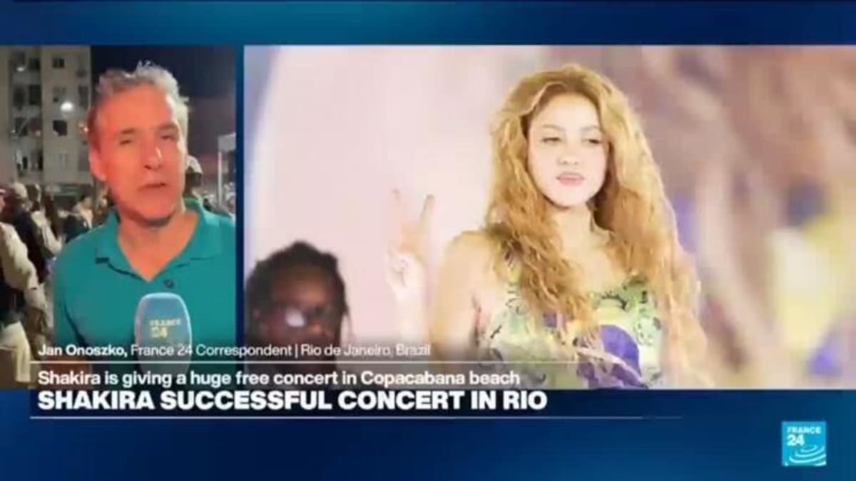 Shakira Draws 2 Million Fans to Free Rio Beach Concert - Image 5