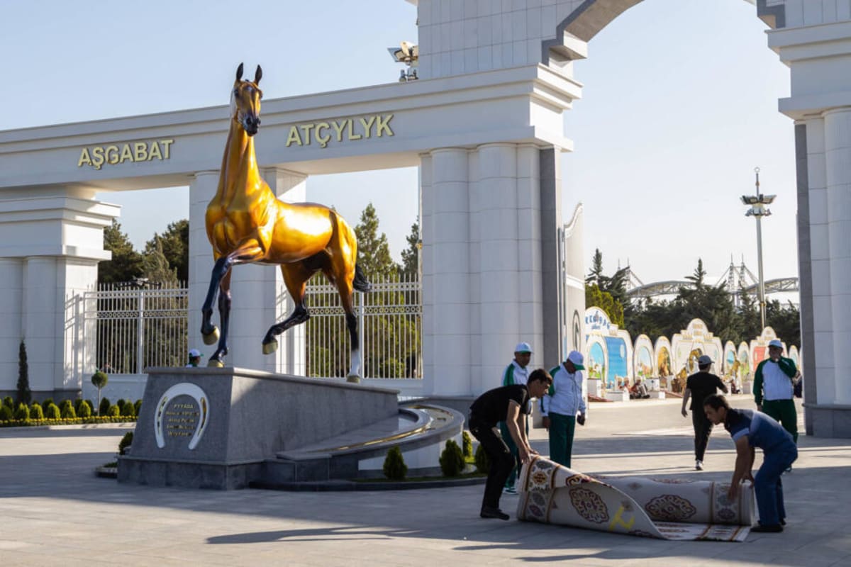 Turkmenistan's Golden Horses Get UNESCO Heritage Status - Image 3