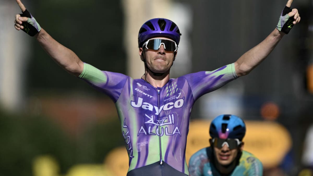 Swiss Cyclist Wins Tour's Longest Stage in Sprint Finish