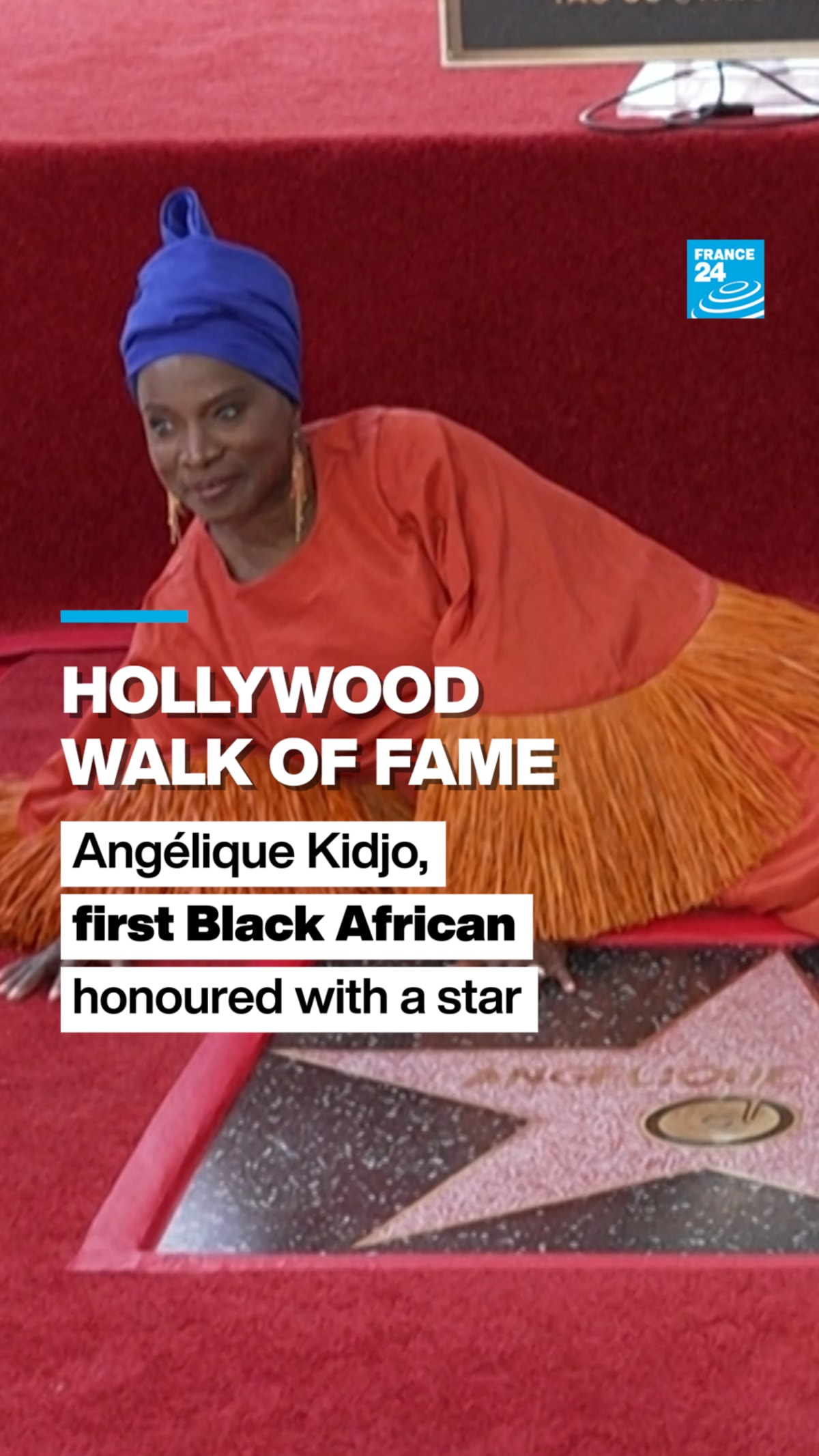 Angélique Kidjo Gets First African Star on Walk of Fame - Image 2