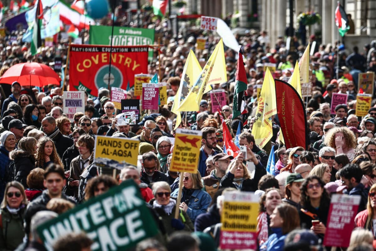 50,000 March for Unity in London Ahead of Elections - Image 4