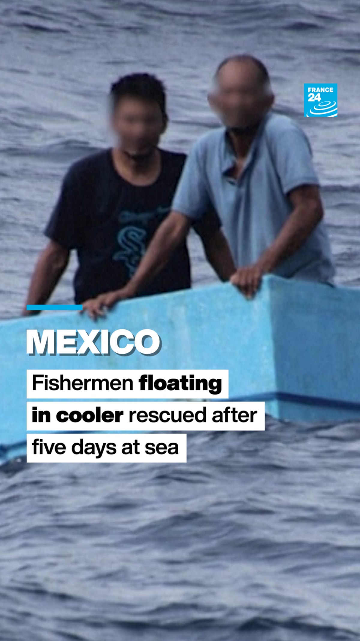 Mexican Navy Rescues 2 Fishermen After 5 Days on Cooler - Image 2