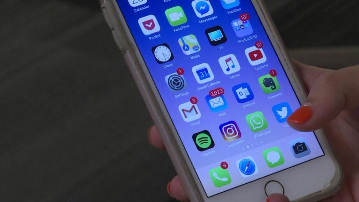 ** Gavel and smartphone representing legal accountability for social media companies protecting children online