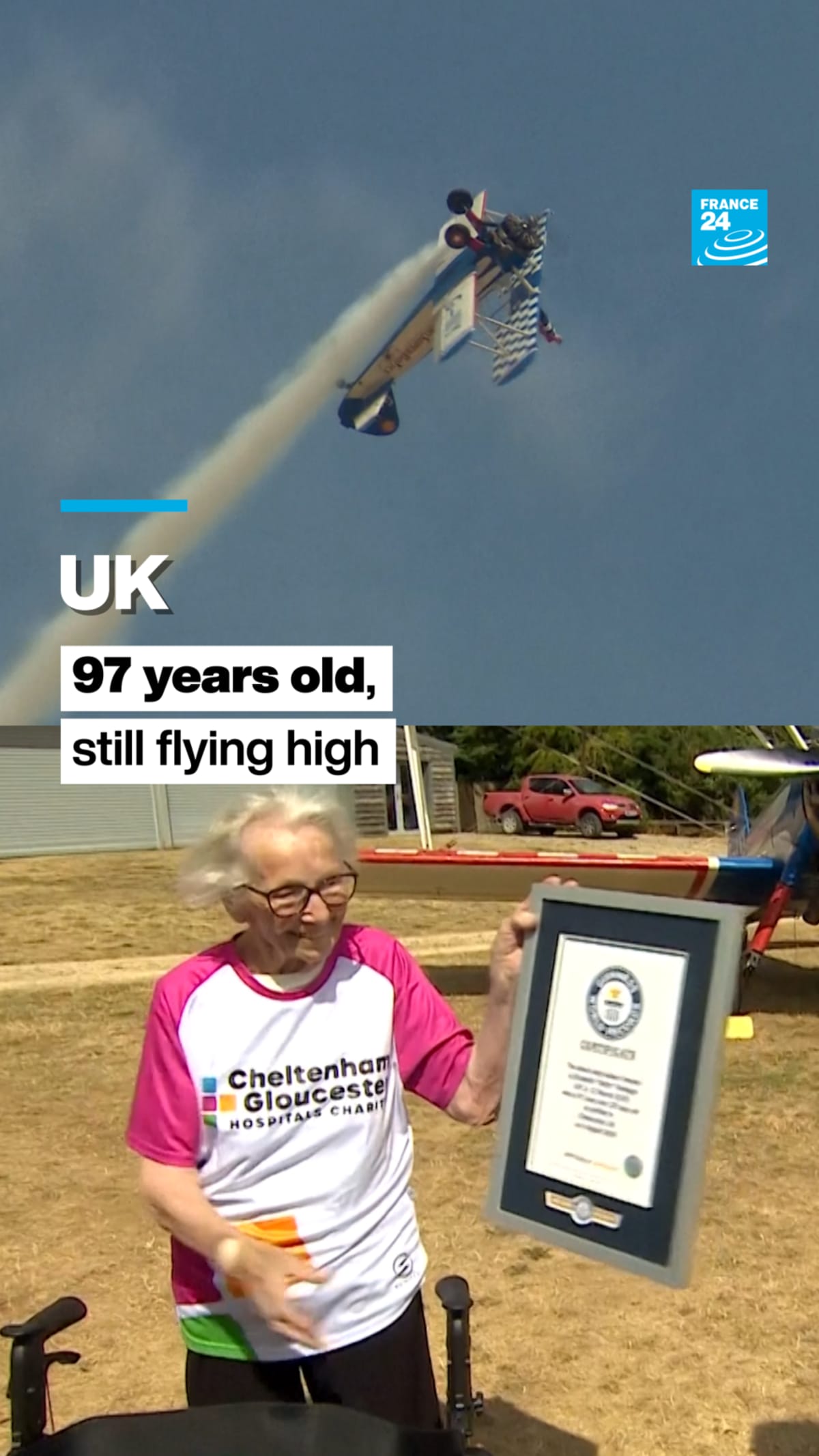 97-Year-Old Breaks Her Own Wing Walking World Record - Image 2