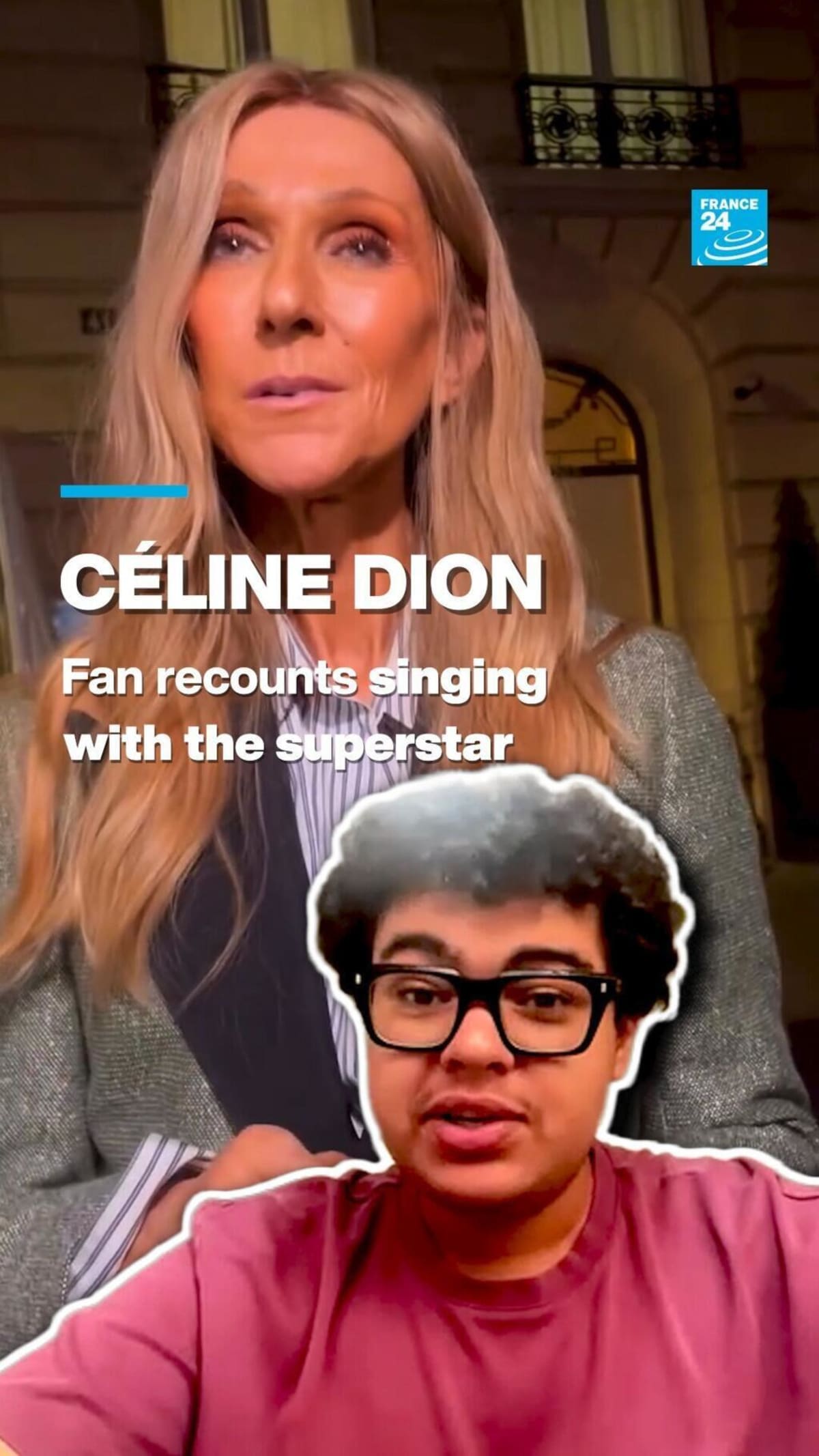 20-Year-Old Fan Sings Duet with Céline Dion in Paris - Image 2