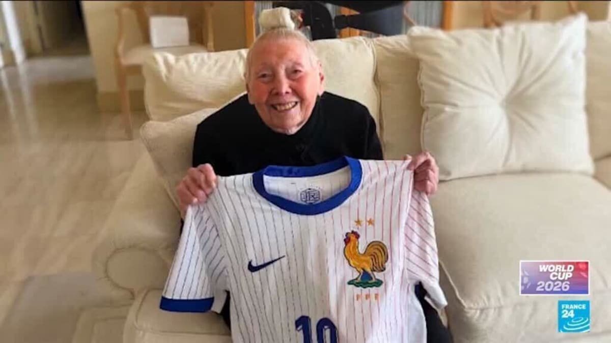 96-Year-Old Shirley Becomes France's Biggest World Cup Fan - Image 2